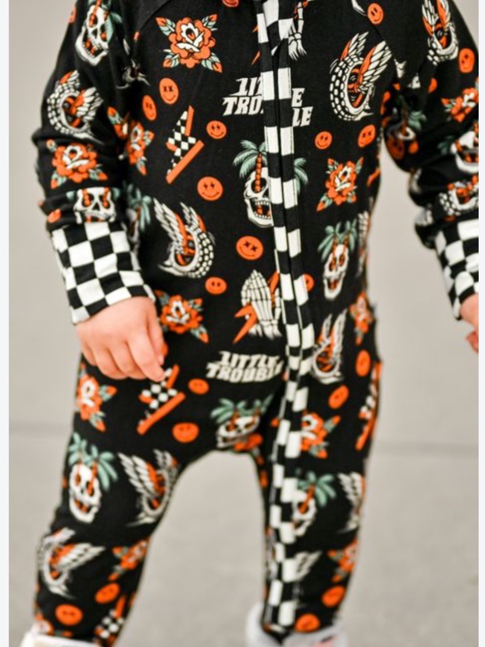 Toddler One Piece Footie Jammies